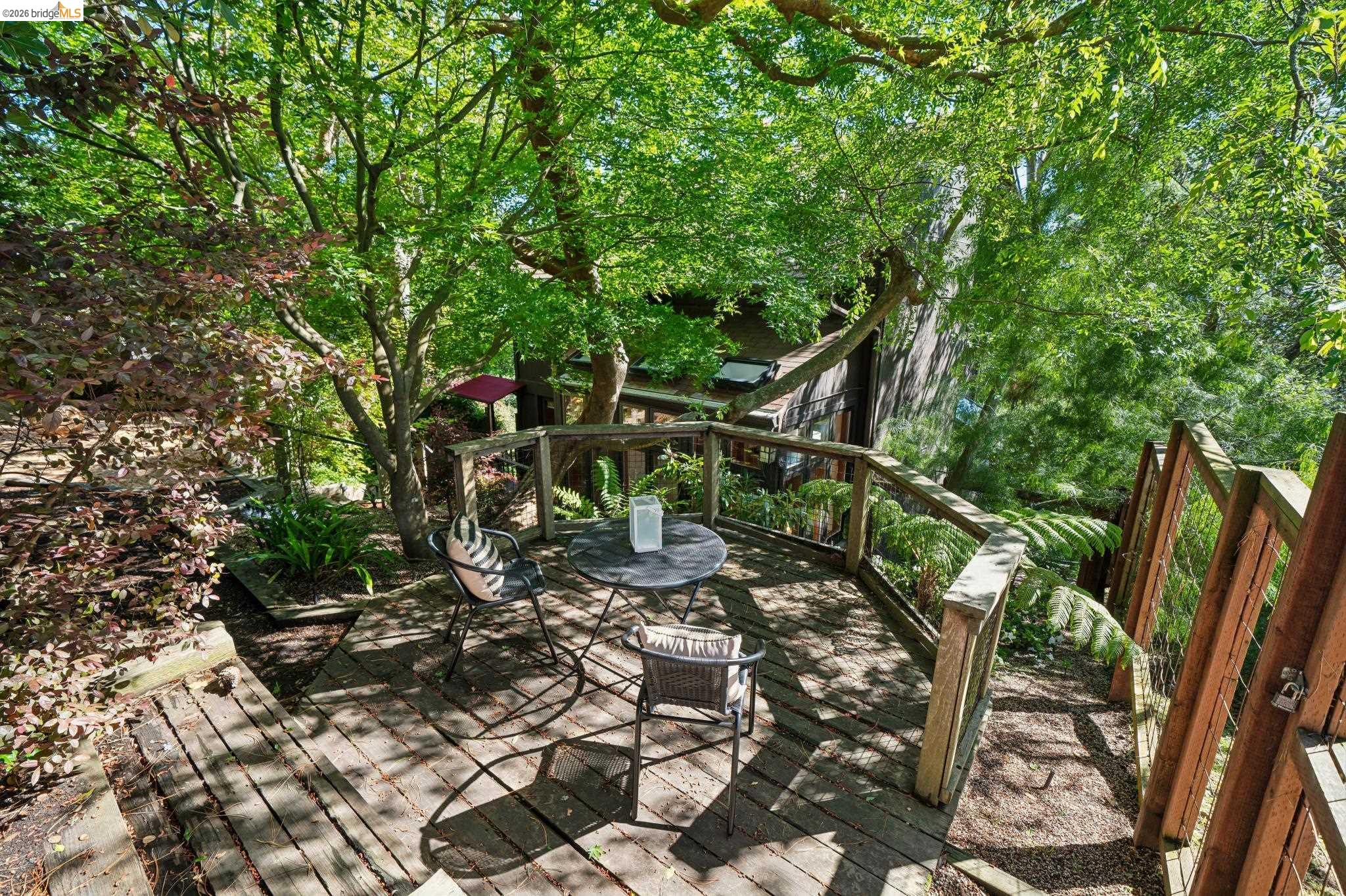 1183 Keeler Avenue Berkeley, CA 94708 - Photo 50 of 53 Wooden terrace with outdoor dining space
