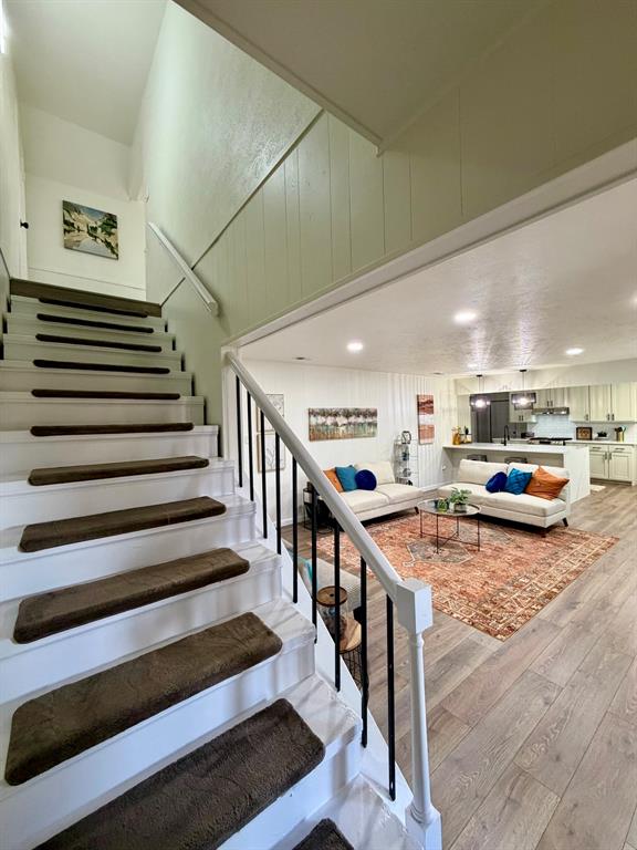 3609 Country Club Road Arlington, TX 76013 - Photo 29 of 40 a view of a hallway view with staircase
