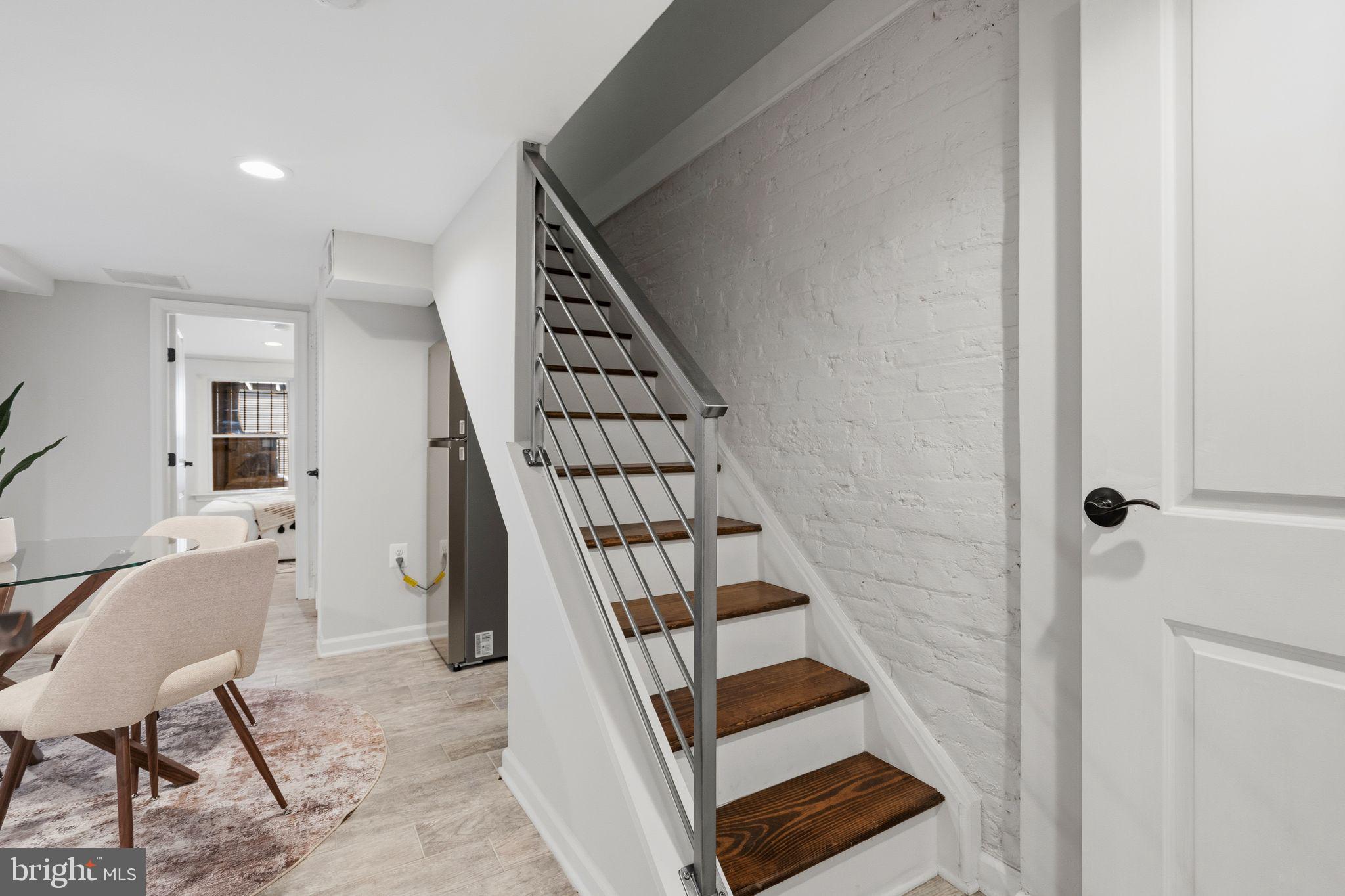 2129 4th Street Northeast Washington, DC 20002 - Photo 50 of 76 Lower Level staircase