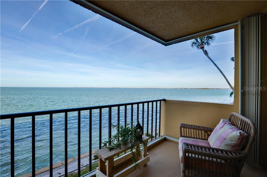 Enjoy sunsets and watch the dolphins play from your own private balcony overlooking St Joseph Sound and the Gulf of Mexico.