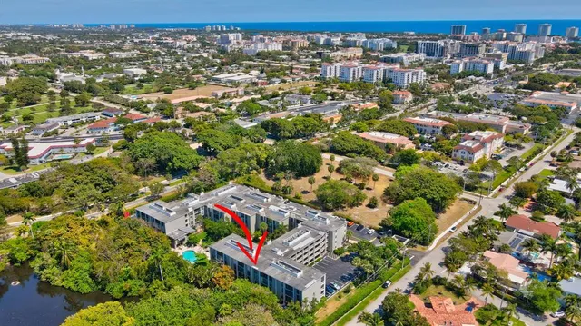 an aerial view of a city with lots of residential buildings