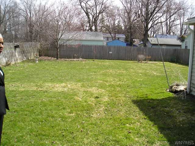 447 Ward Road North Tonawanda, NY 14120 - Photo 4 of 12 Exterior Back large fenced in yard