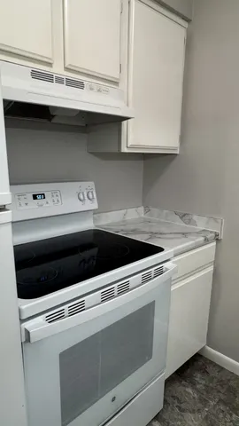 a close view of stove