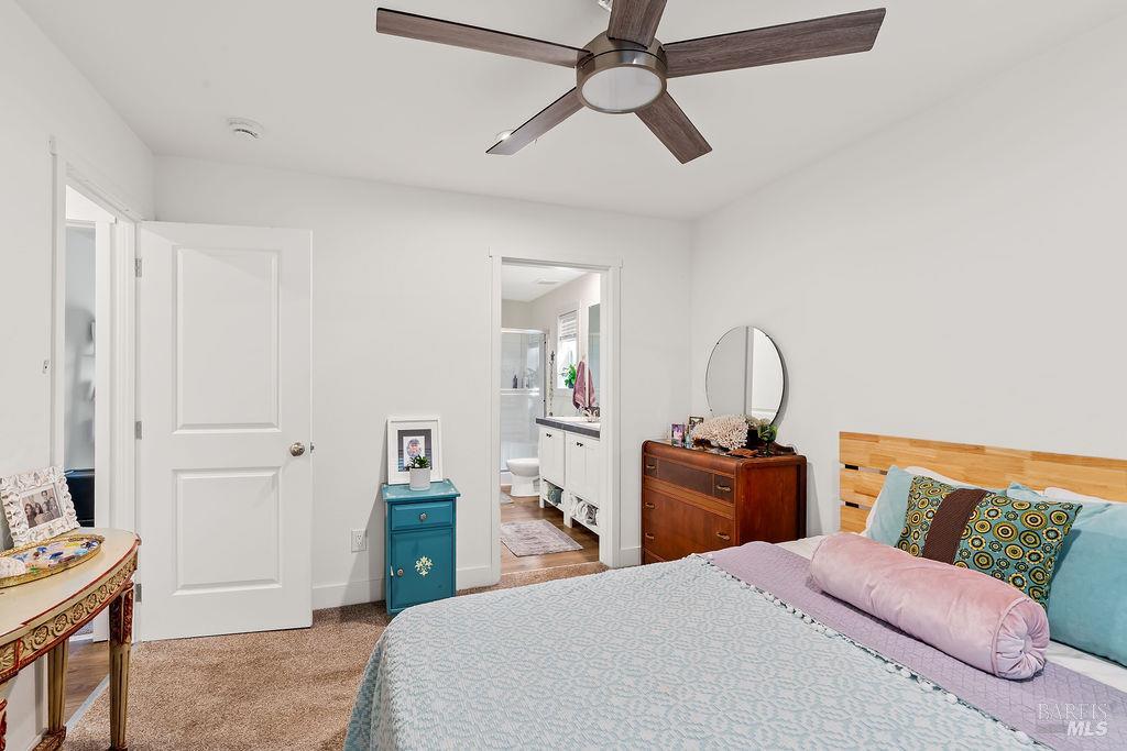 162 Redwing Drive Santa Rosa, CA 95409 - Photo 29 of 33 Main bedroom with walk in closet and ensuite bath