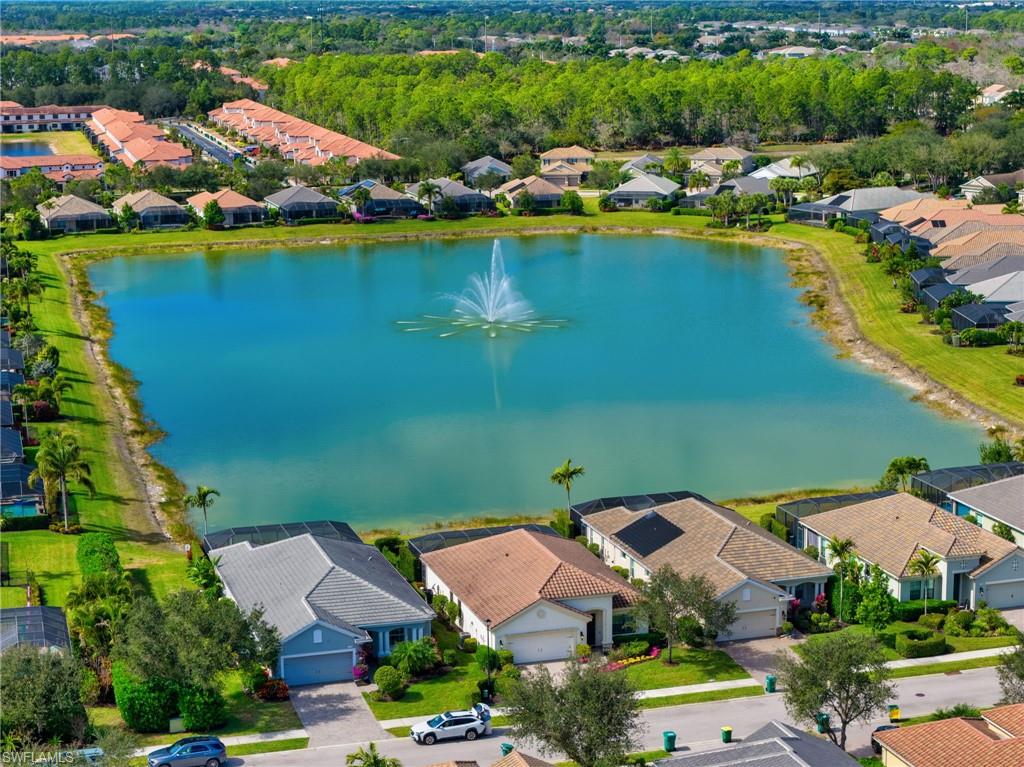 3634 Canopy Circle Naples, FL 34120 - Photo 20 of 20 Aerial View of Lake and Neighborhood.