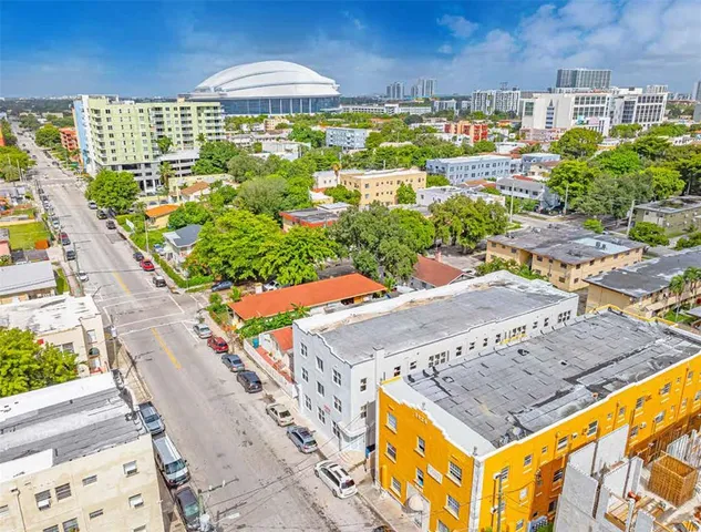 a view of an entrance to house with a yard