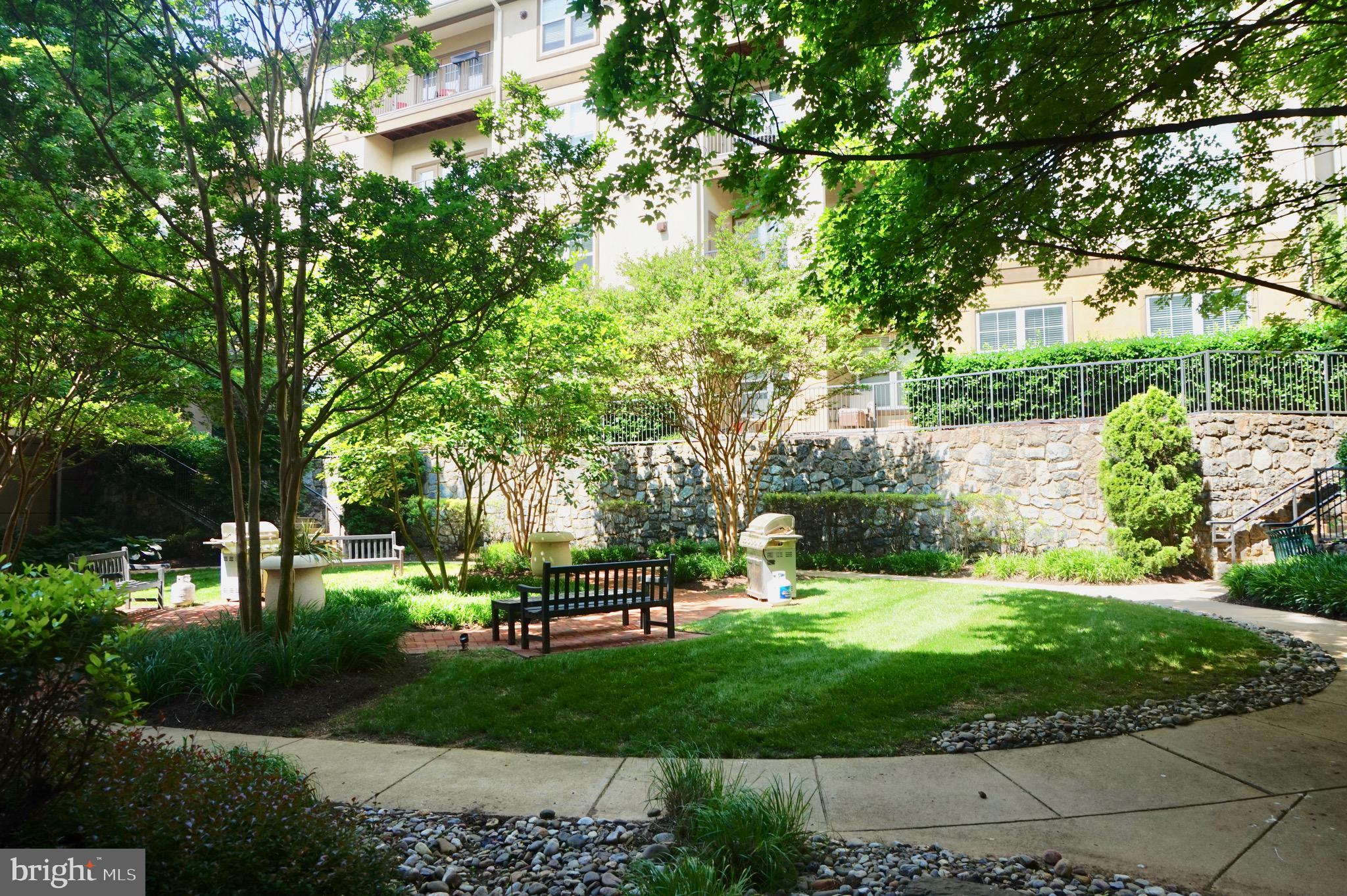 11750 Old Georgetown Road, Unit 2135 Rockville, MD 20852 - Photo 22 of 30 Grilling area just out the back door