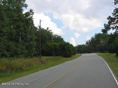 view of the road