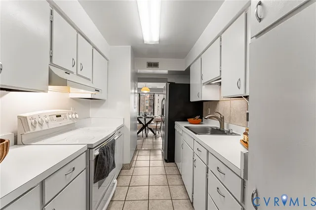a view of a livingroom with wooden floor