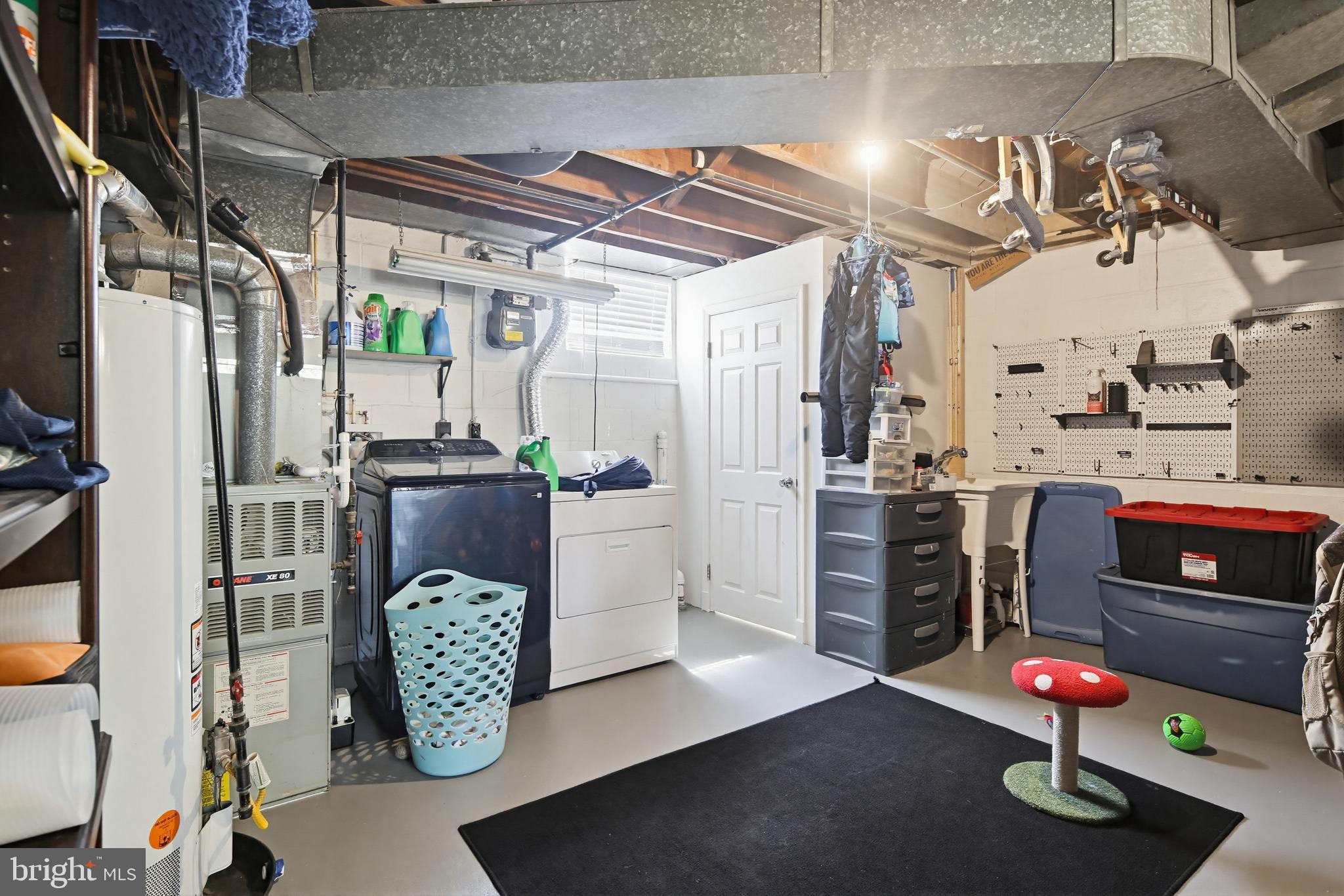 4028 Raymonn Avenue Baltimore, MD 21213 - Photo 22 of 36 Functional basement laundry space.