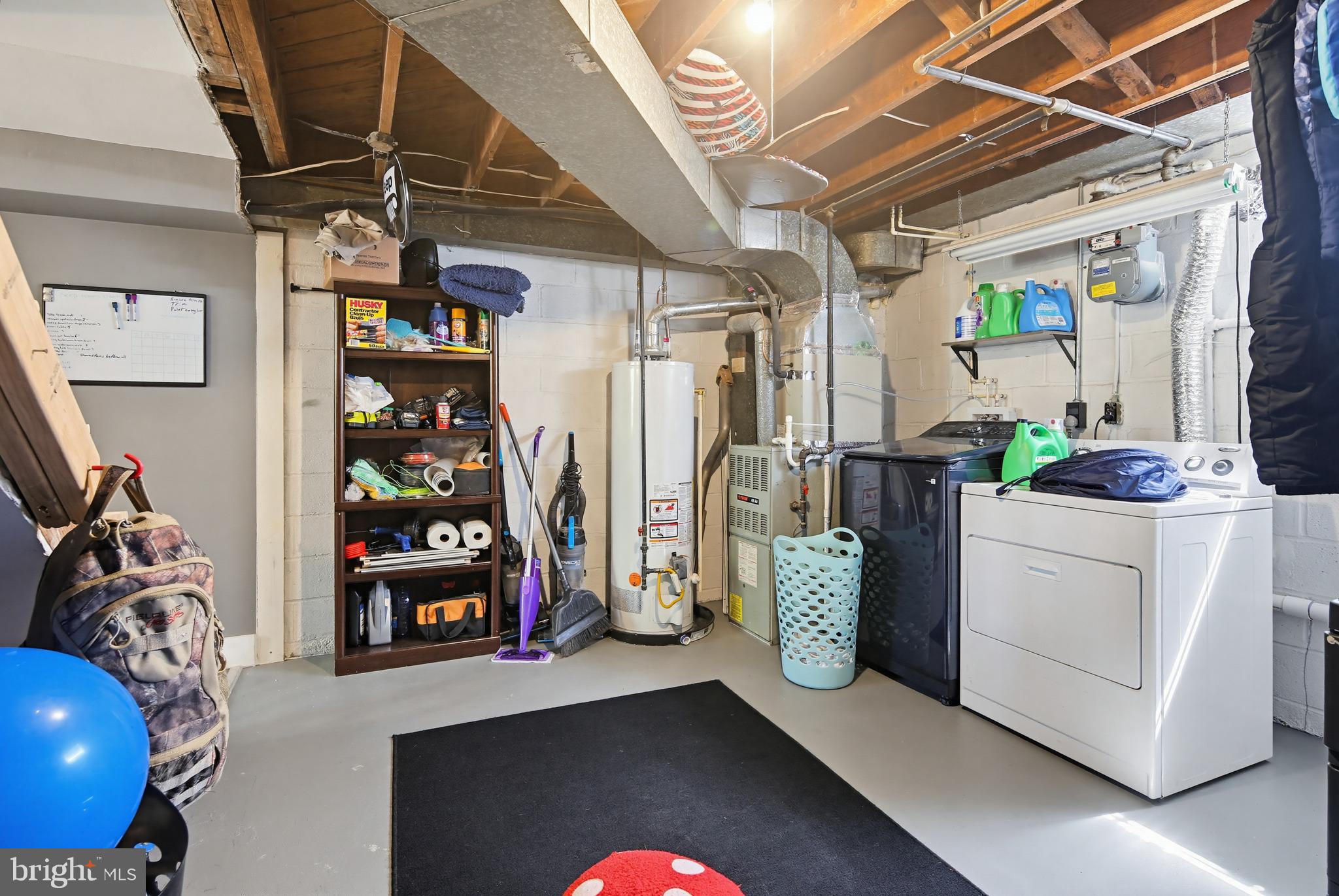 4028 Raymonn Avenue Baltimore, MD 21213 - Photo 23 of 36 Functional basement laundry area.