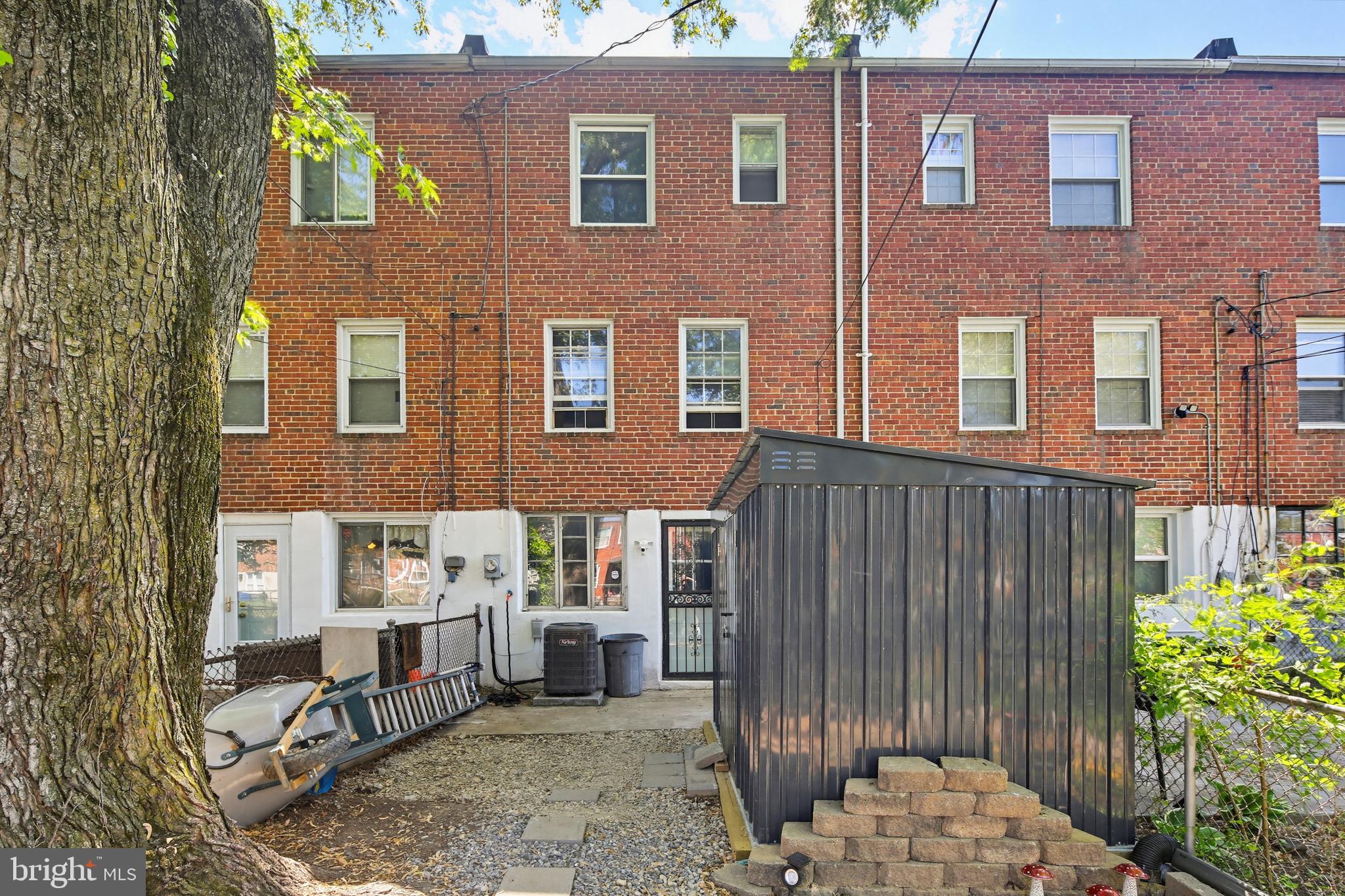 4028 Raymonn Avenue Baltimore, MD 21213 - Photo 28 of 36 Charming brick facade with outdoor space.