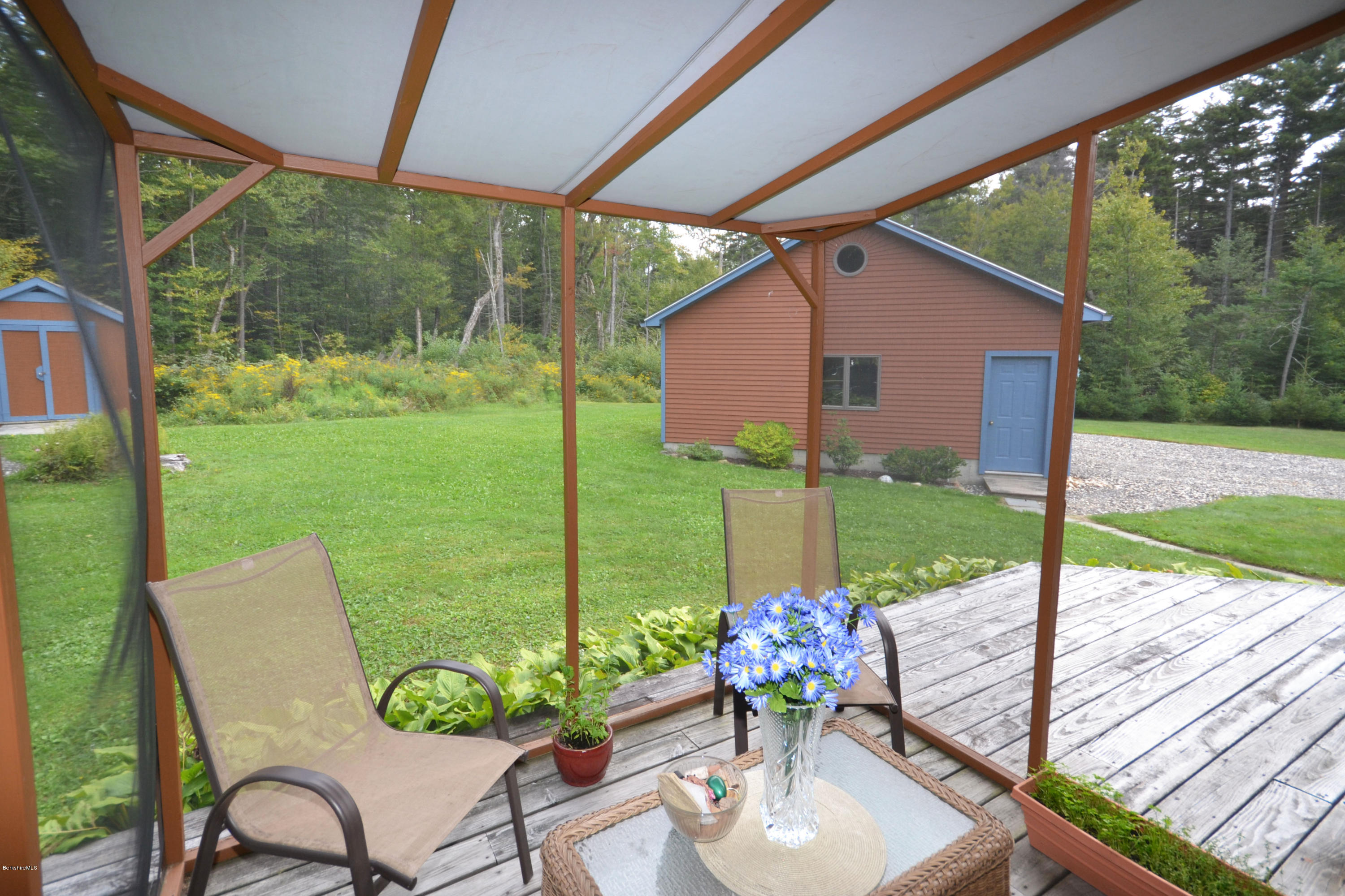 18 Baumann Road Peru, MA 01235 - Photo 29 of 52 a view from deck with patio
