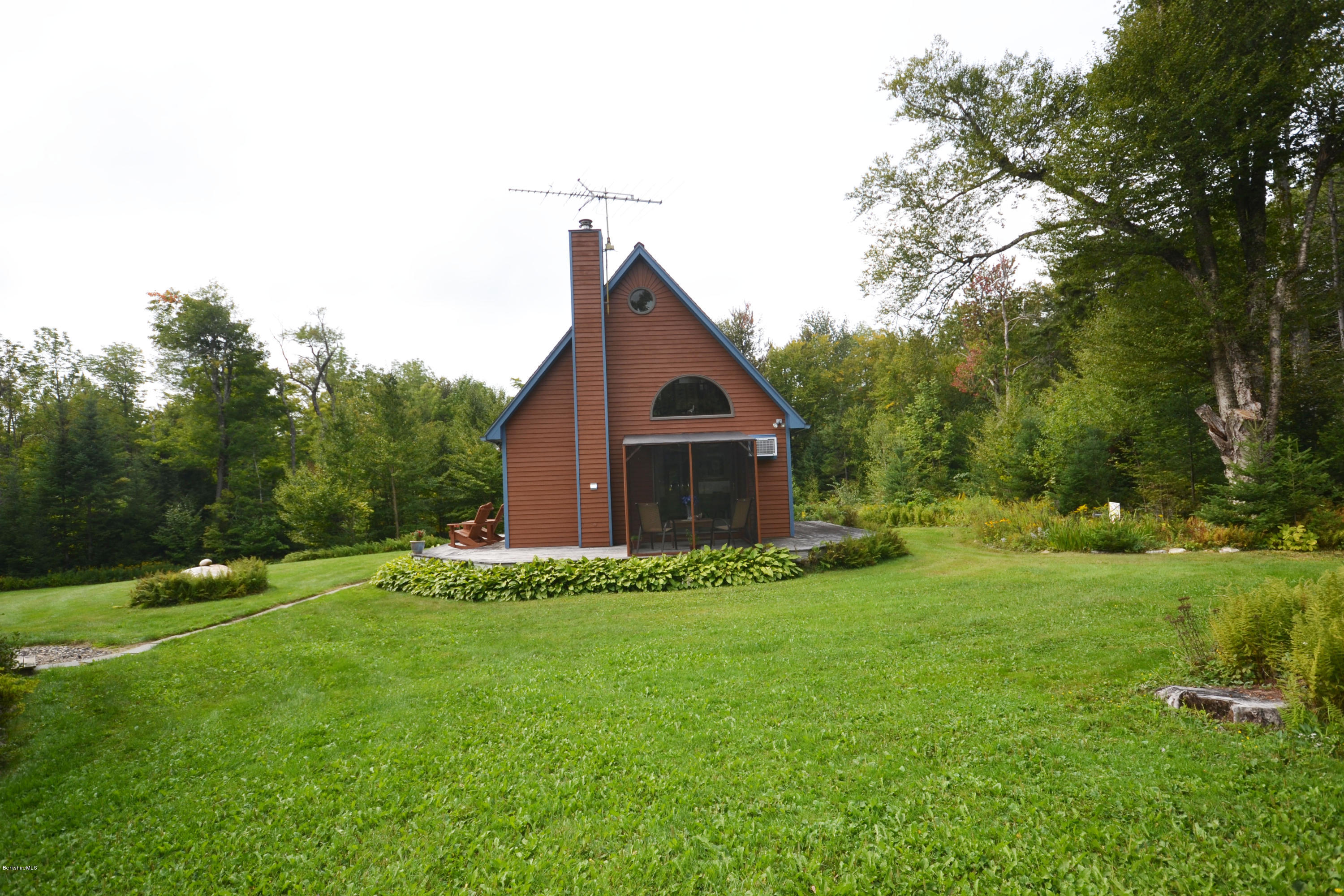 18 Baumann Road Peru, MA 01235 - Photo 40 of 52 a backyard of a house with lots of green space