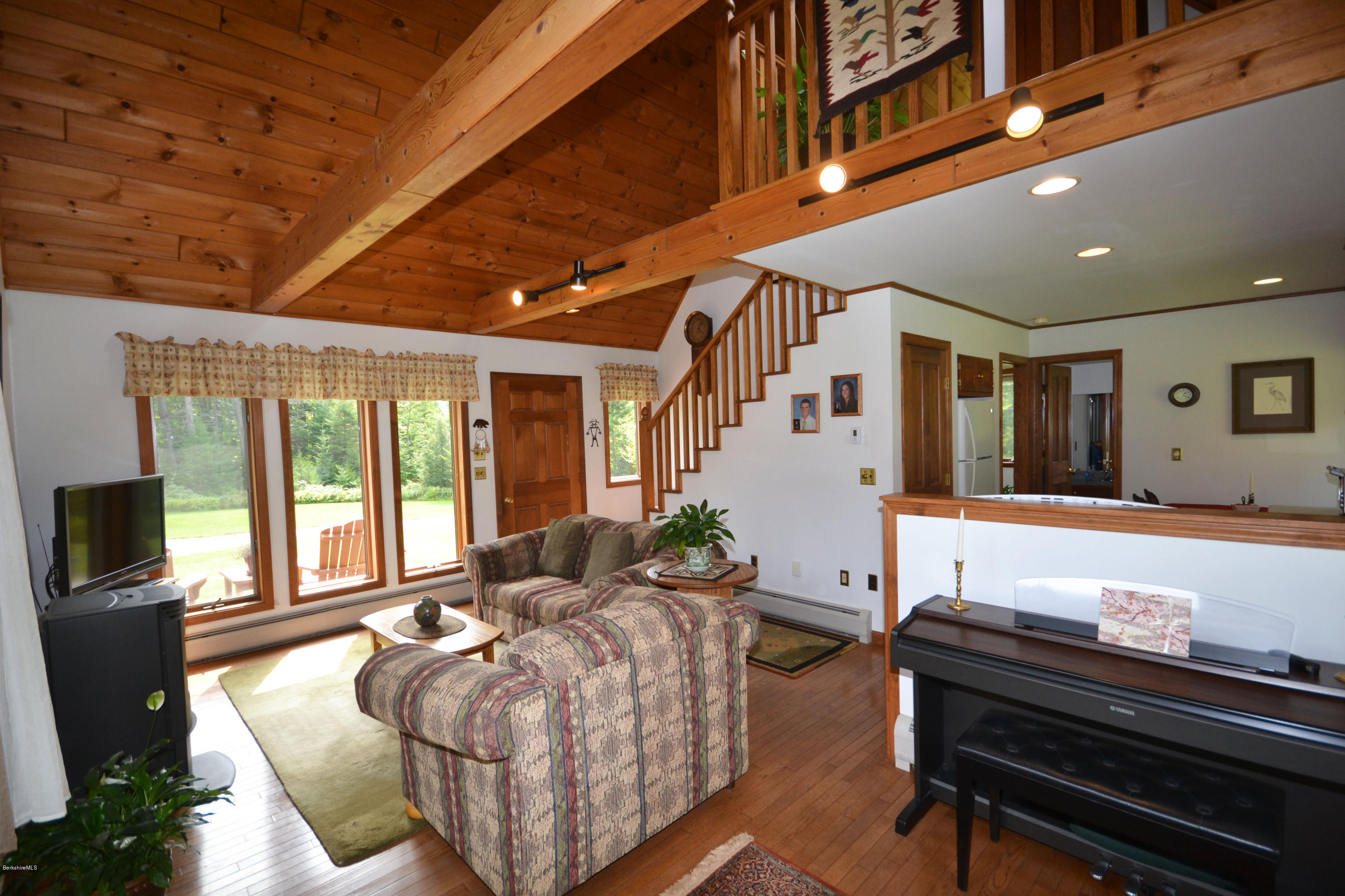 18 Baumann Road Peru, MA 01235 - Photo 8 of 52 a living room with furniture and a large window