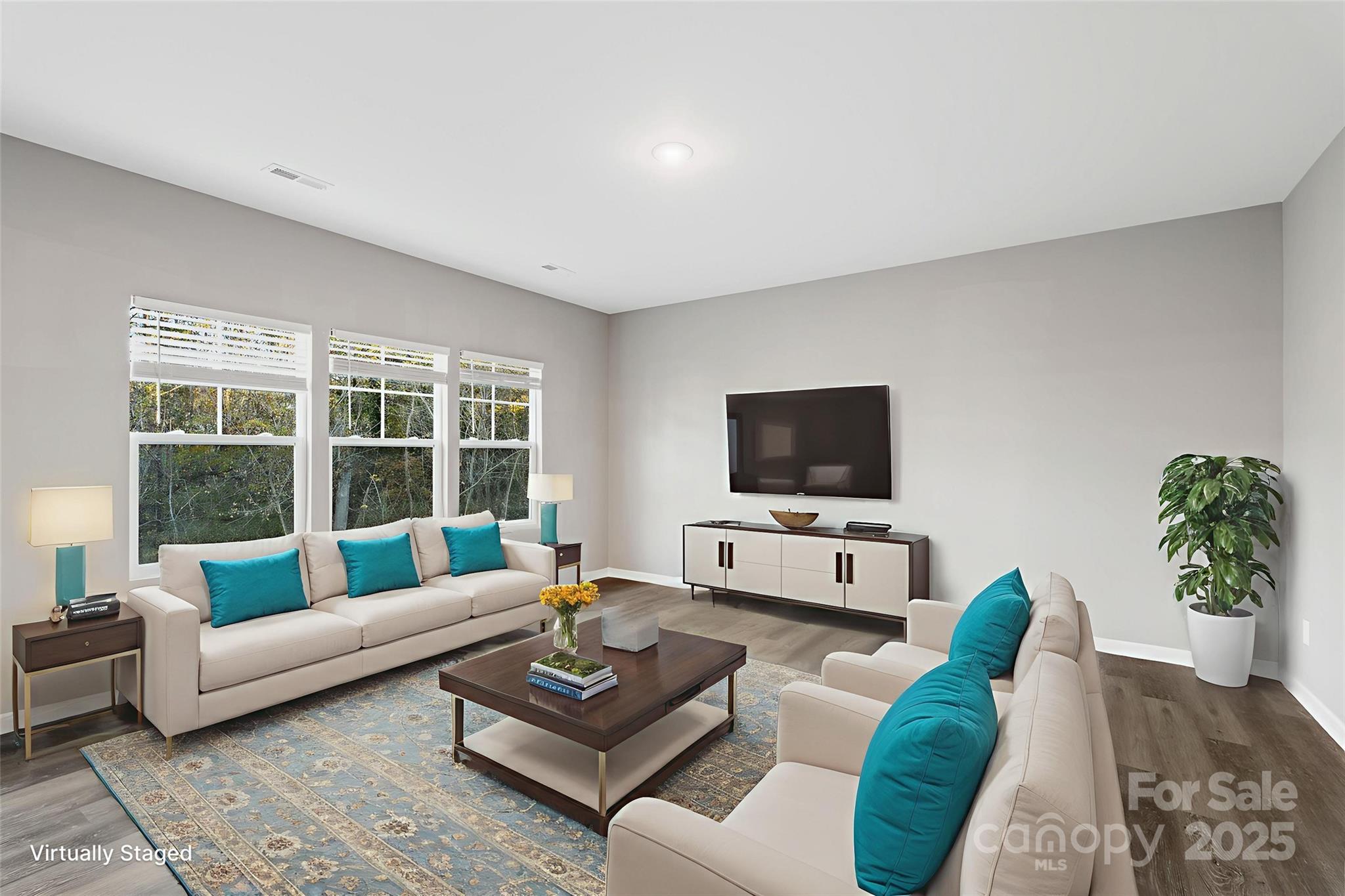 265 Prospect Trail Salisbury, NC 28147 - Photo 11 of 44 a living room with furniture and a flat screen tv