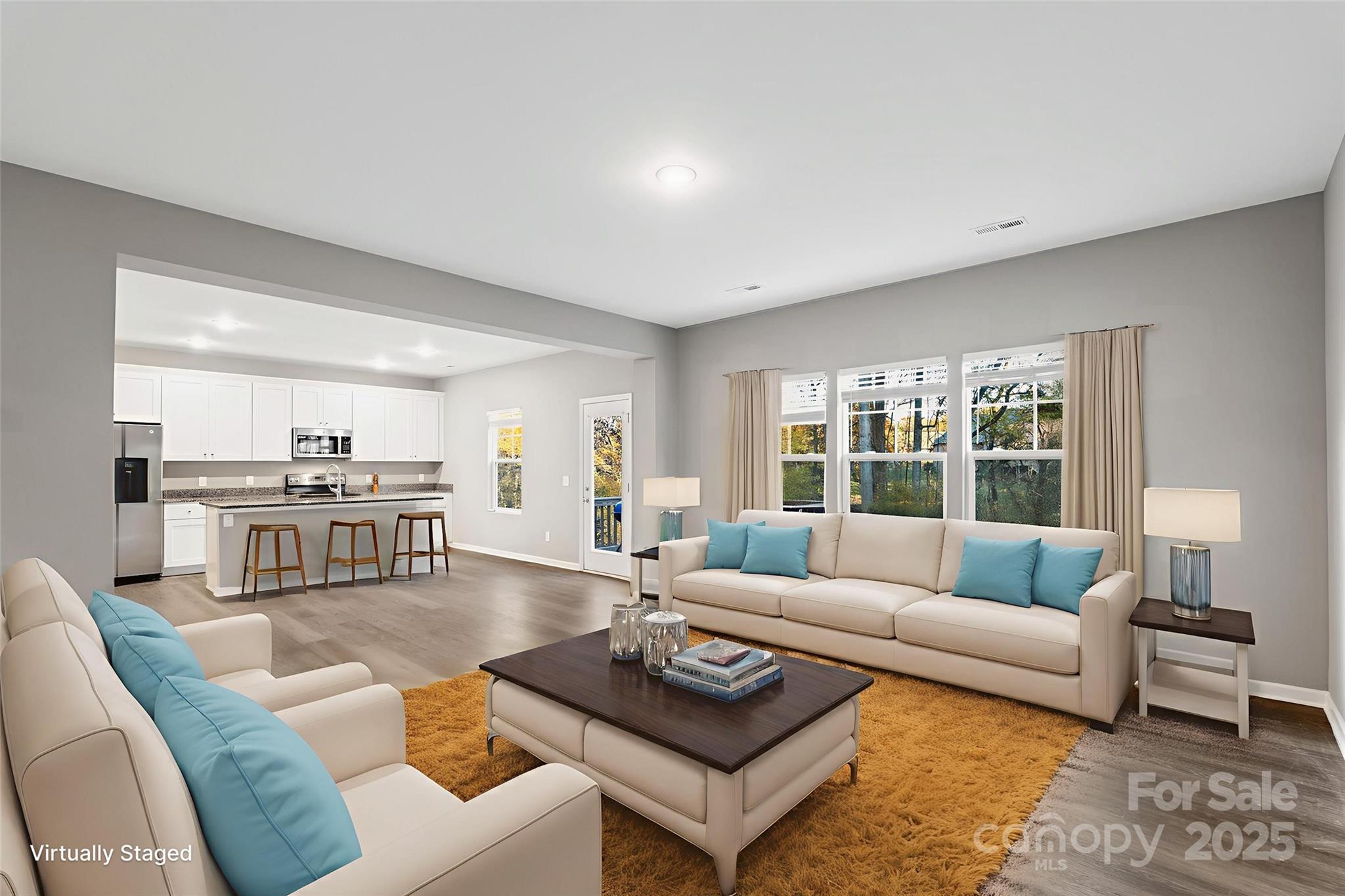 265 Prospect Trail Salisbury, NC 28147 - Photo 13 of 44 a living room with furniture and a large window