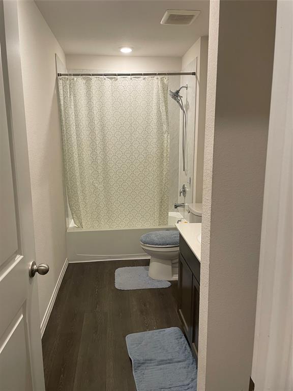 468 Unbridled Road Waxahachie, TX 75165 - Photo 8 of 10 a bathroom with a granite countertop sink toilet and shower