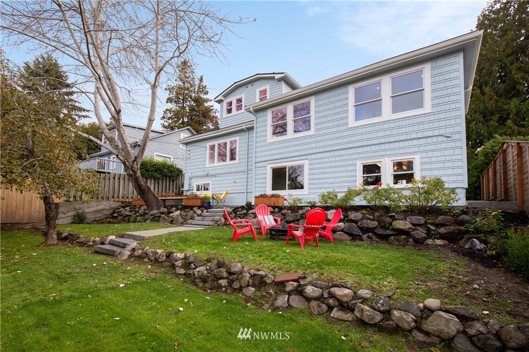 3135 37th Place South Seattle, WA 98144 - Photo 29 of 31 a front view of house with yard and outdoor seating