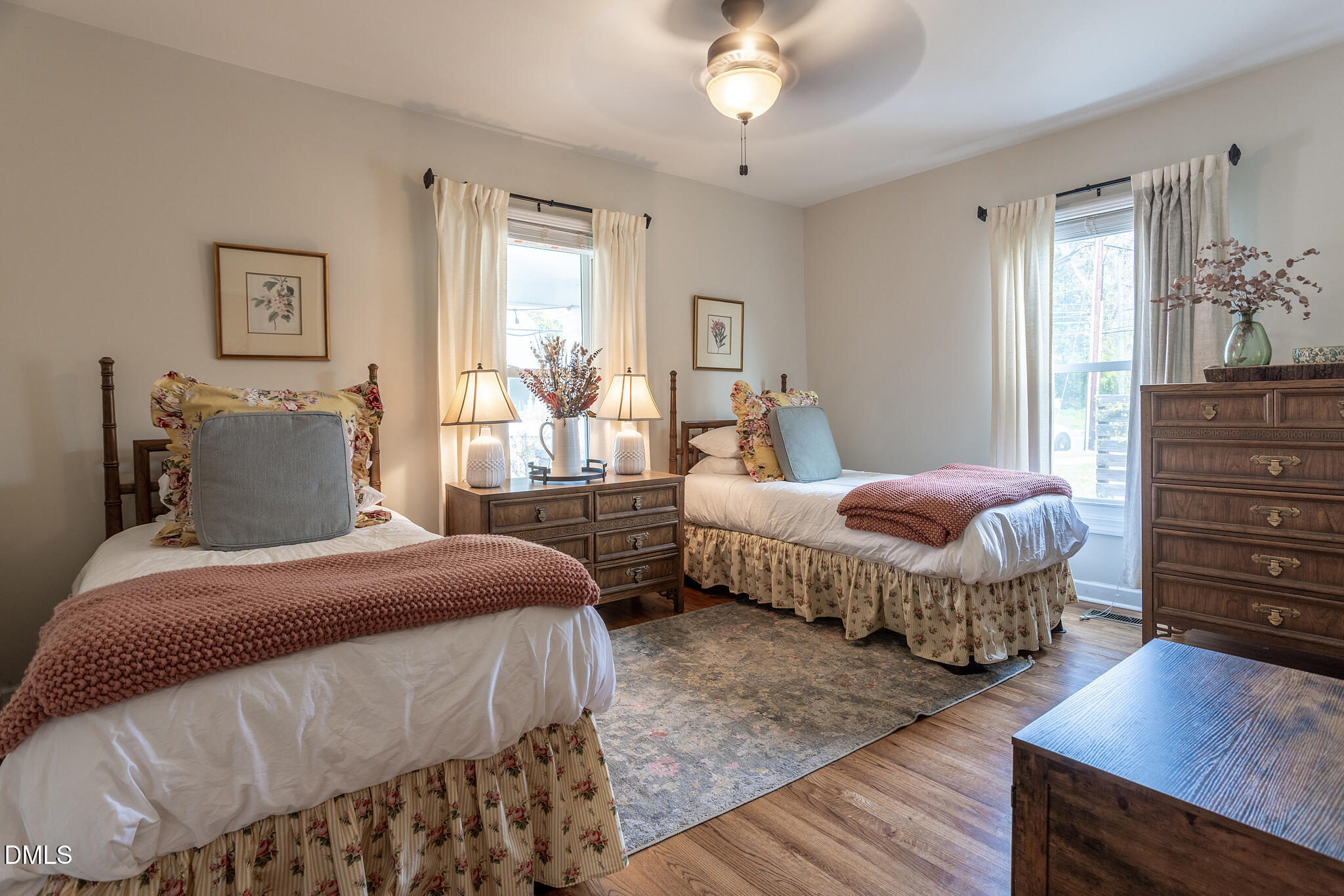 2203 Chapel Hill Road Durham, NC 27707 - Photo 22 of 30 a bedroom with double bed and a window