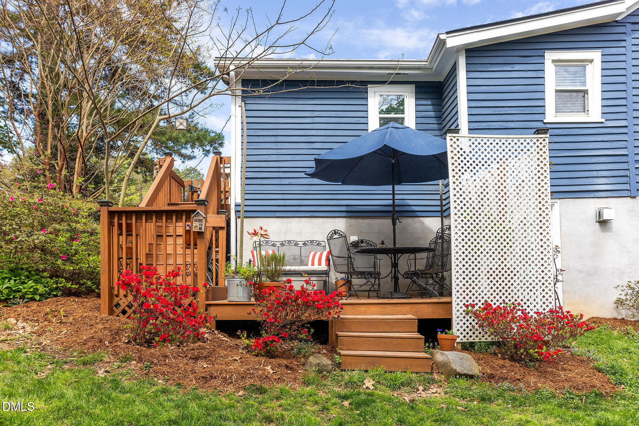 2203 Chapel Hill Road Durham, NC 27707 - Photo 25 of 30 a view of a house with a yard and wooden fence