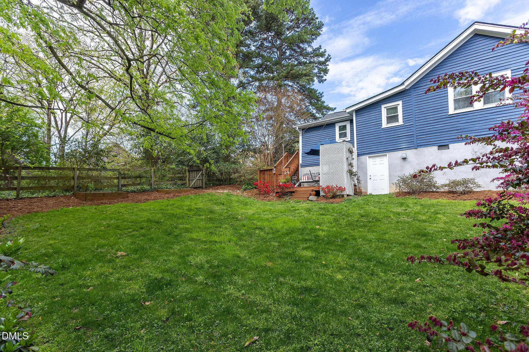 2203 Chapel Hill Road Durham, NC 27707 - Photo 27 of 30 a view of a house with backyard and garden