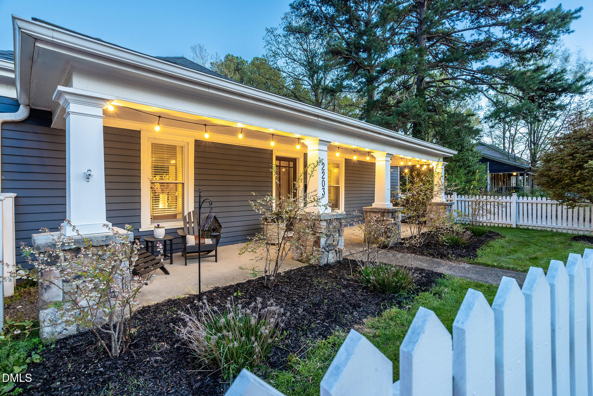 2203 Chapel Hill Road Durham, NC 27707 - Photo 4 of 27 Front of House Twilight