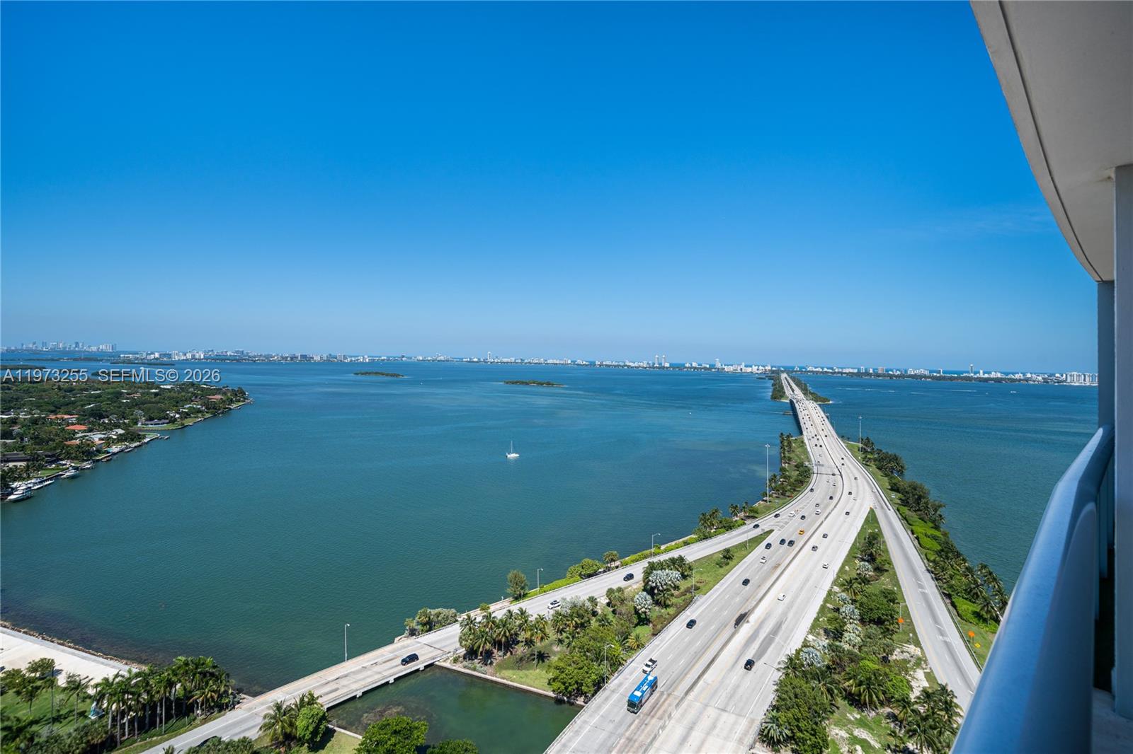 601 Northeast 36th Street, Unit 2908 Miami, FL 33137 - Photo 17 of 19 a view of a lake with a outdoor space