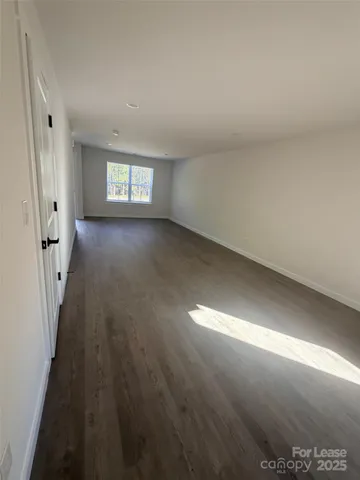 en empty room with windows