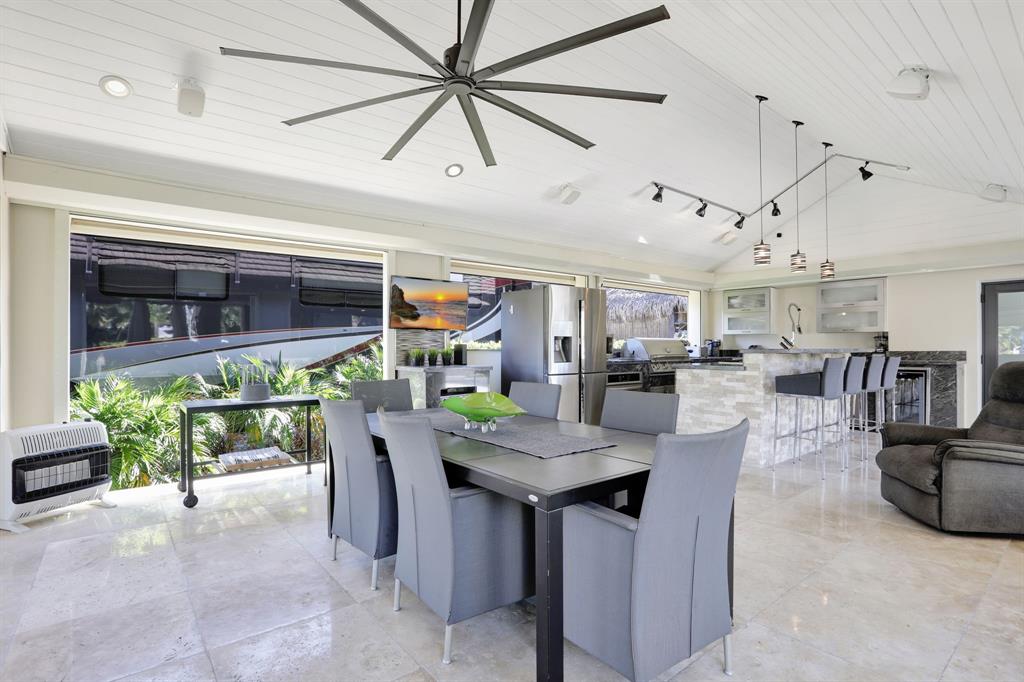 431 South Cortez Drive, Unit 431 Margate, FL 33068 - Photo 6 of 32 a view of a dining room with furniture window and outside view