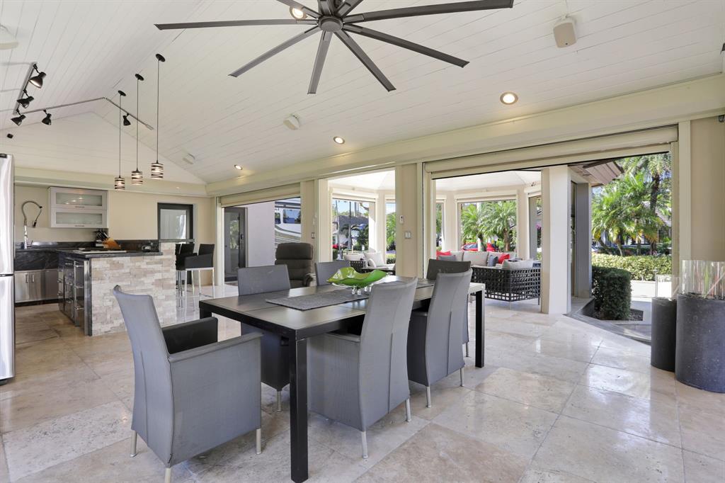 431 South Cortez Drive, Unit 431 Margate, FL 33068 - Photo 7 of 32 a view of a dining room with furniture window and outside view