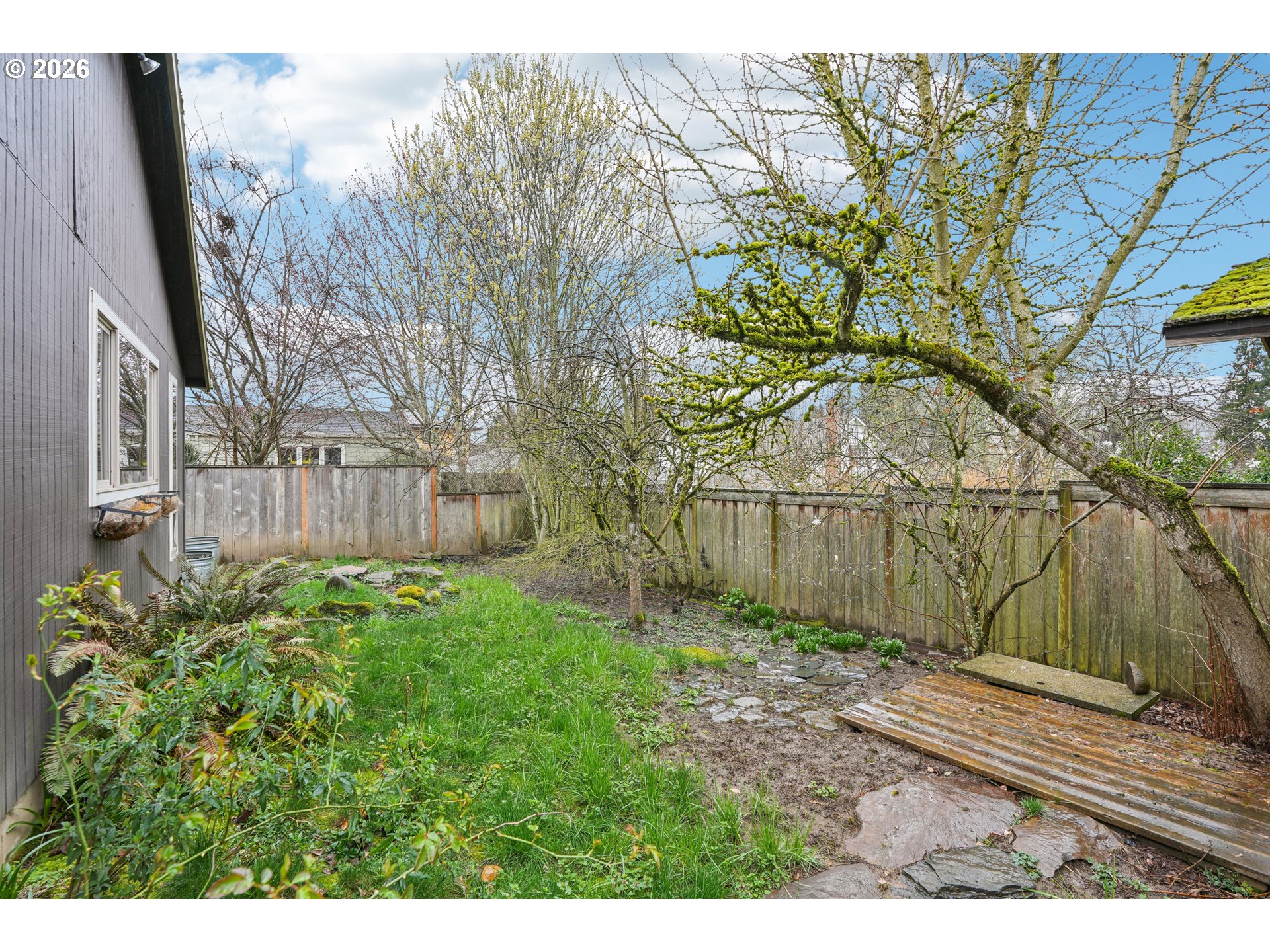 4133 Southeast Tibbetts Street Portland, OR 97202 - Photo 34 of 35 a view of a backyard