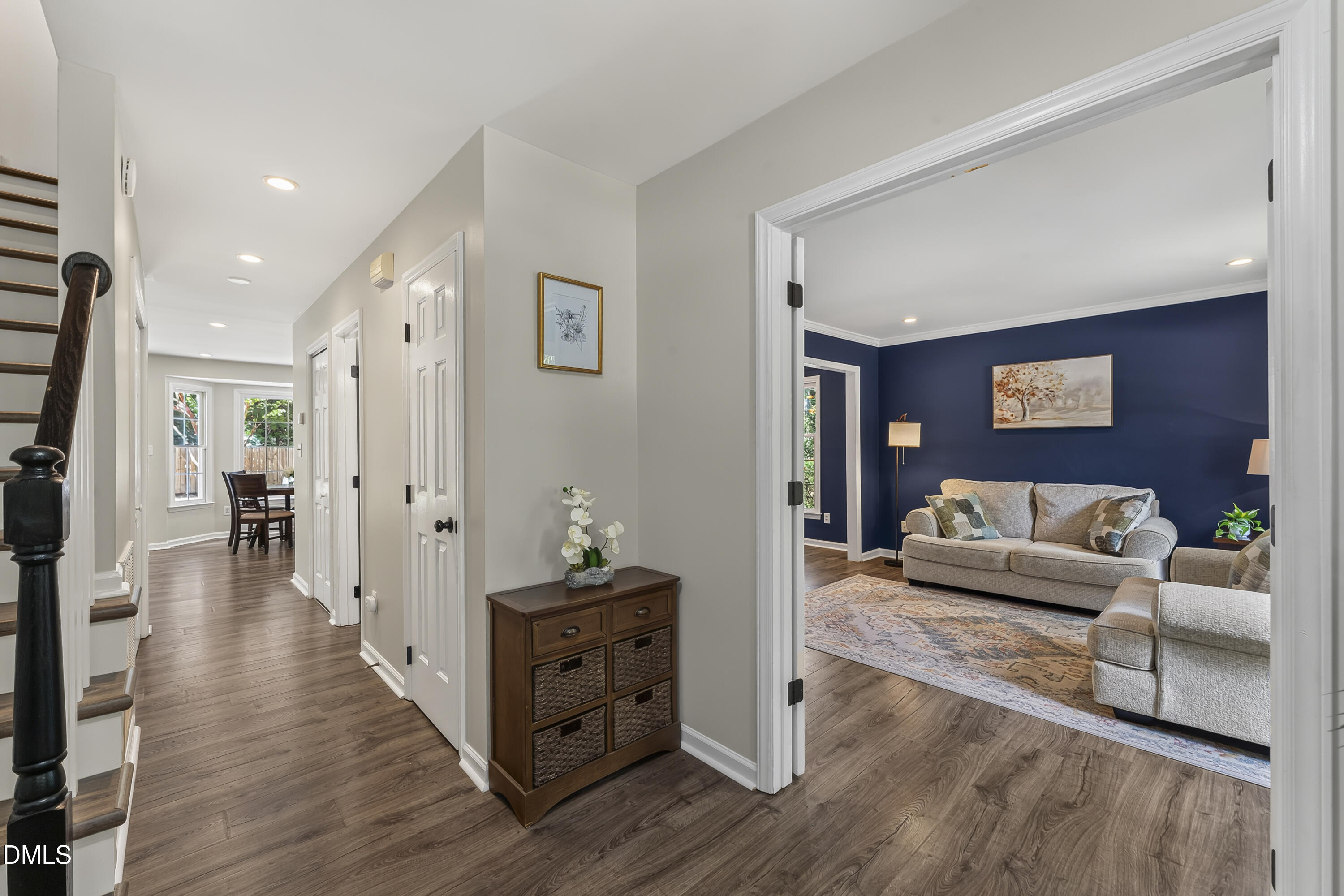 113 Arlington Ridge Cary, NC 27513 - Photo 12 of 33 Foyer w/ Living Room on Right