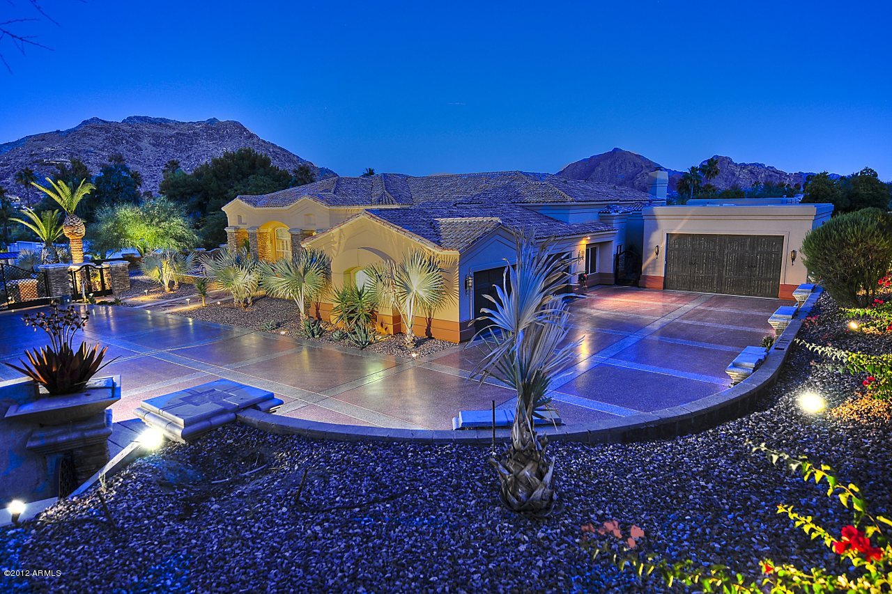 4707 East Rd Runner Place Paradise Valley, AZ 85253 - Photo 5 of 31 Evening Hillside