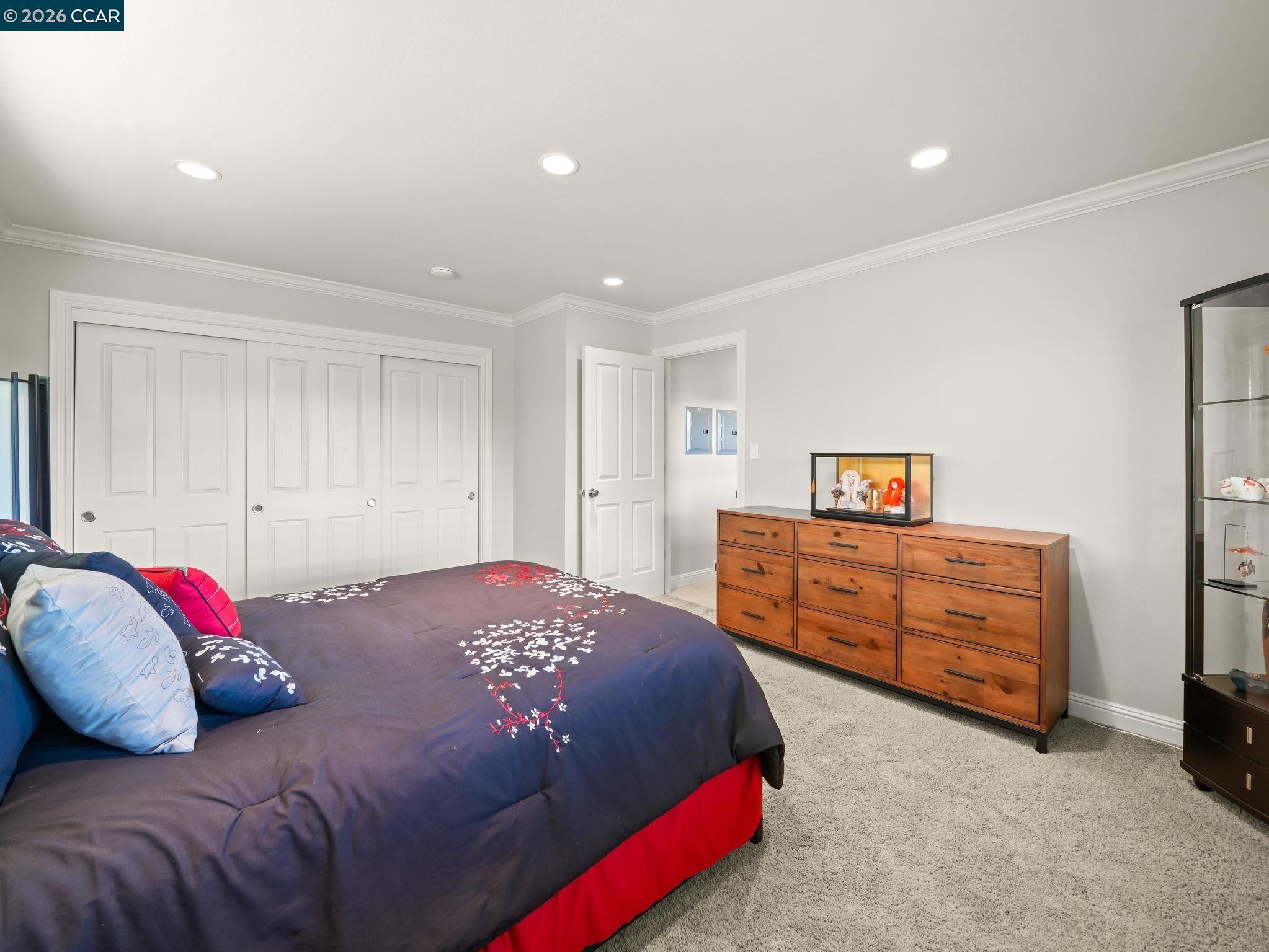 5900 High Street Clayton, CA 94517 - Photo 22 of 46 a bedroom with a bed and a dresser