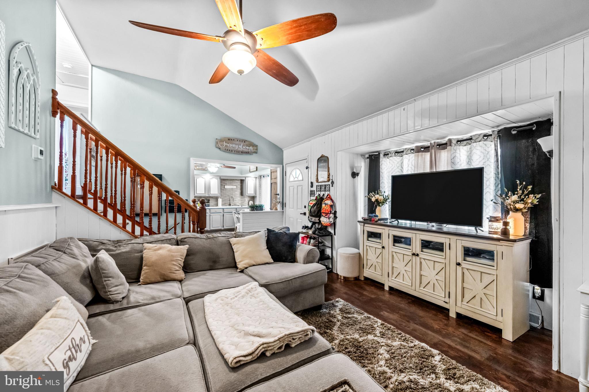 255 Jackson Road Mantua, NJ 08051 - Photo 6 of 34 a living room with furniture and a flat screen tv