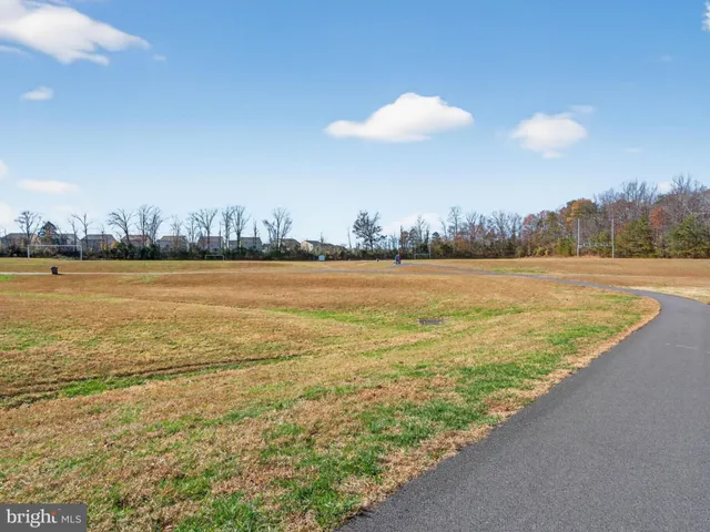 a view of a park with slide
