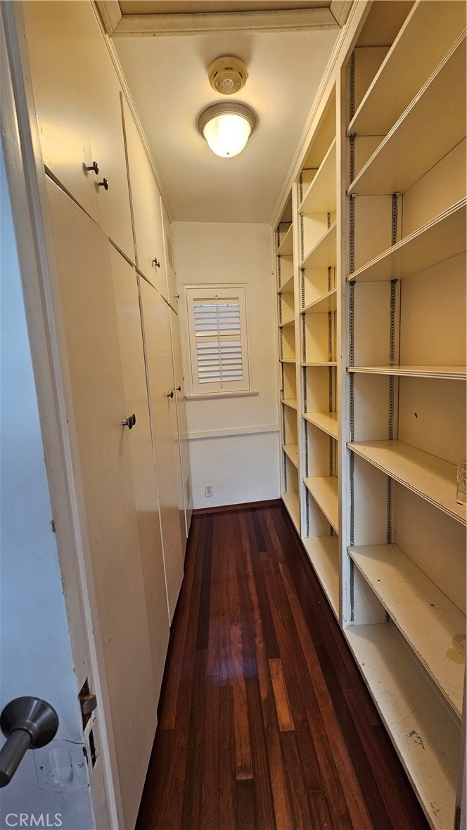1525 Bellwood Road San Marino, CA 91108 - Photo 16 of 25 a view of walk in closet with empty racks