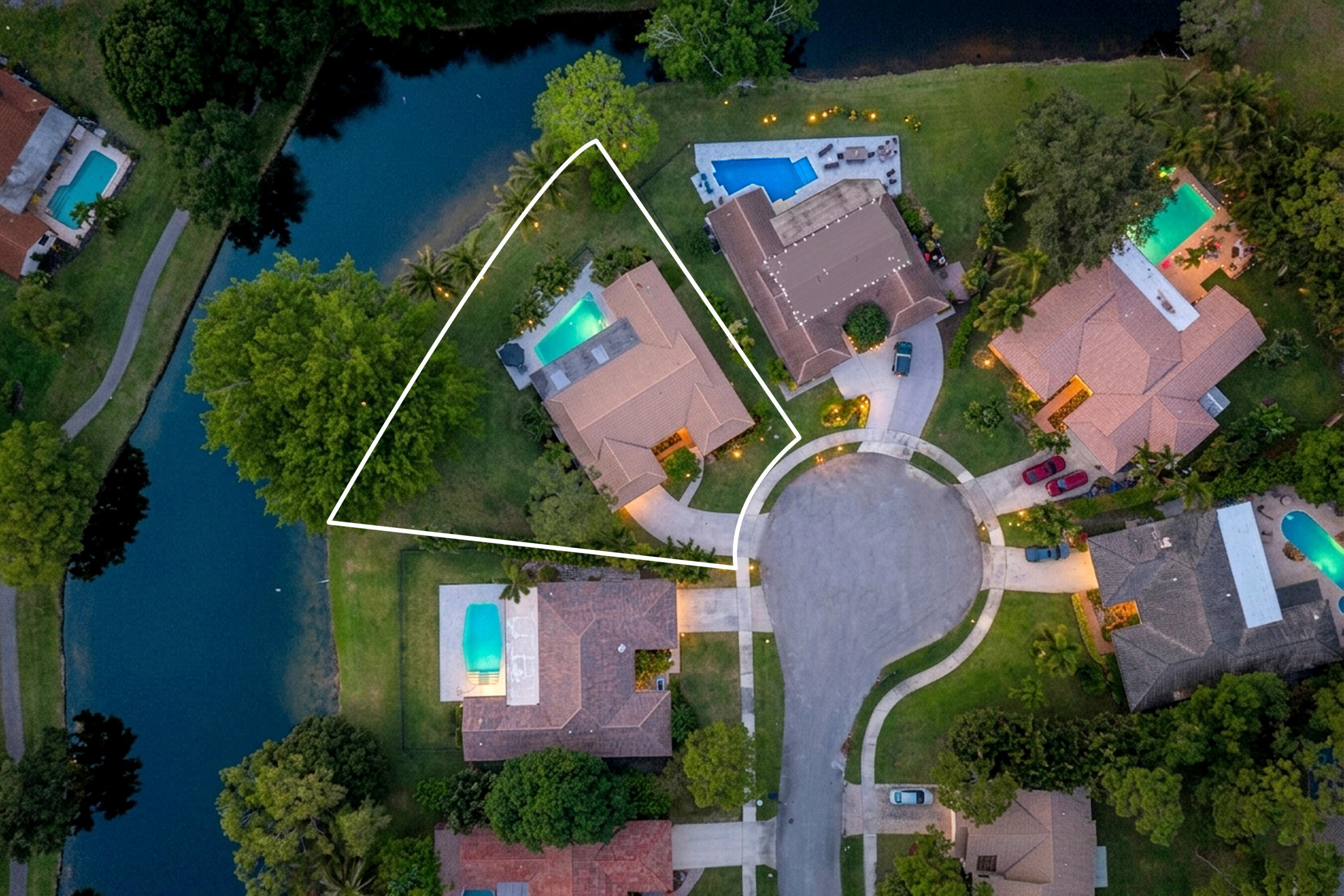 2425 Northwest 26th Street Boca Raton, FL 33431 - Photo 3 of 48 Aerial of lot