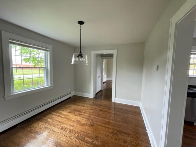 3607 Cove Road Roanoke, VA 24017 - Photo 6 of 9 a view of empty room with wooden floor and fan