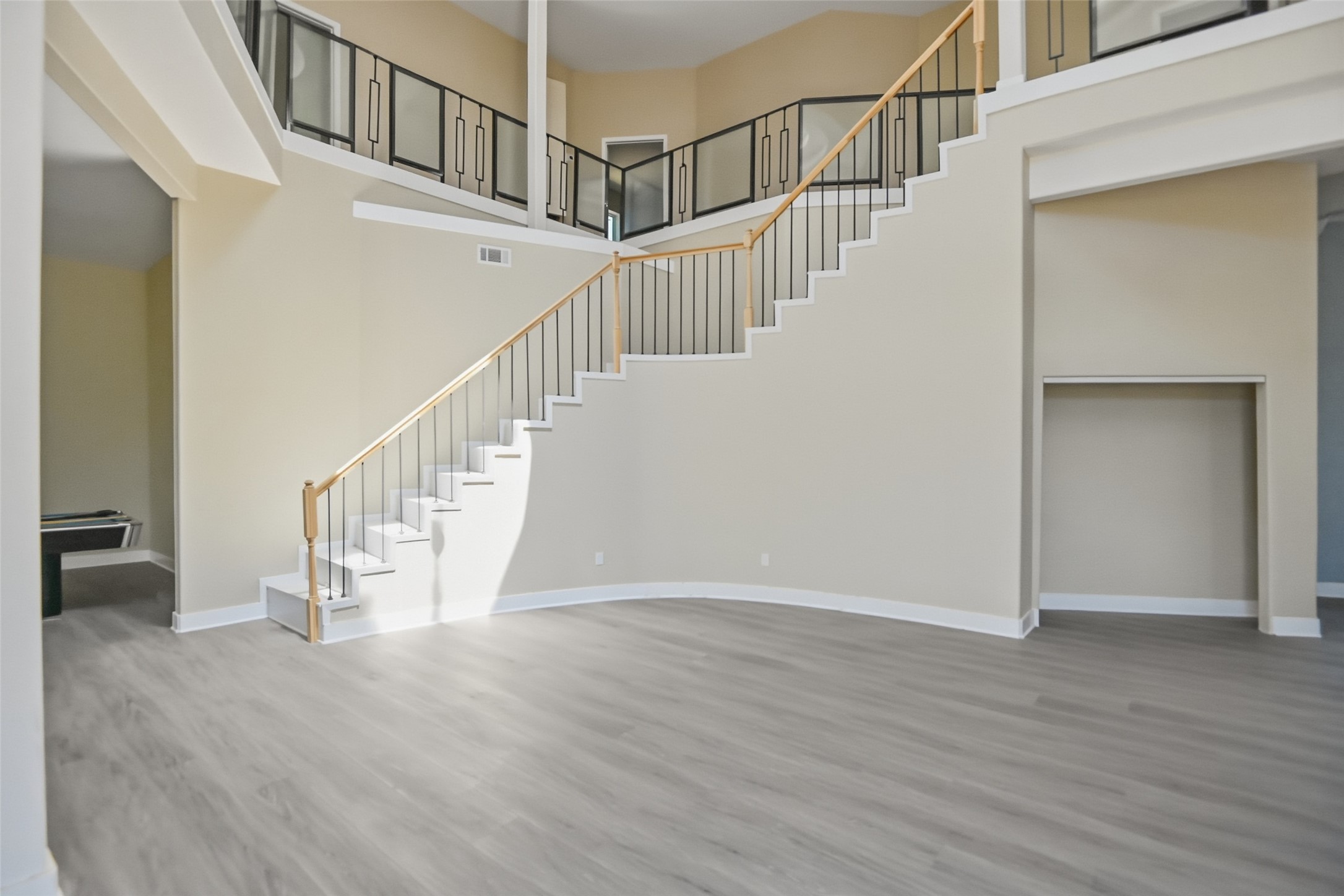 14300 Fallen Timber Drive Austin, TX 78734 - Photo 17 of 35 a view of entryway and hall with wooden floor