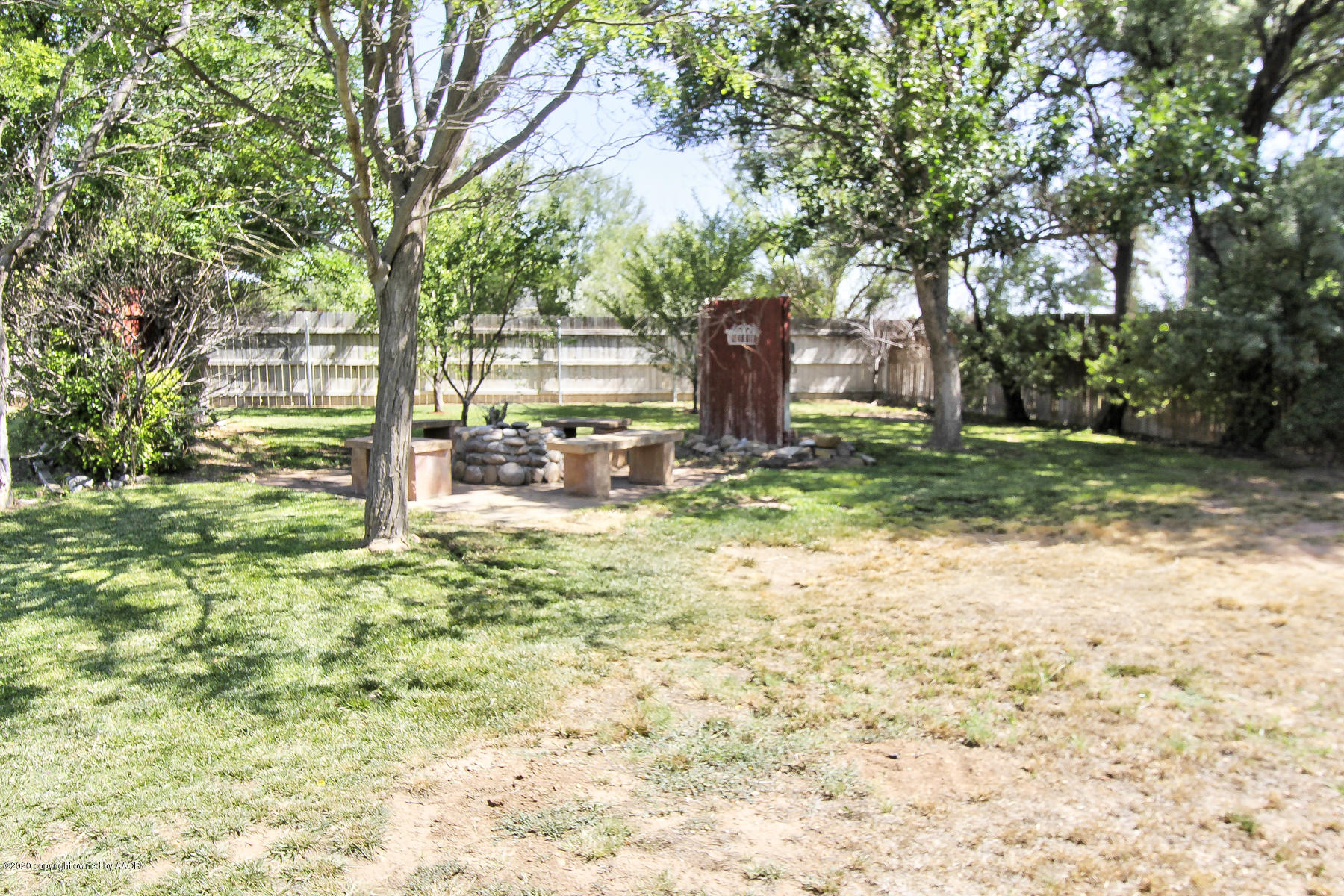 9000 Red Wing Road Amarillo, TX 79119 - Photo 33 of 33 a view of a yard with plants and trees