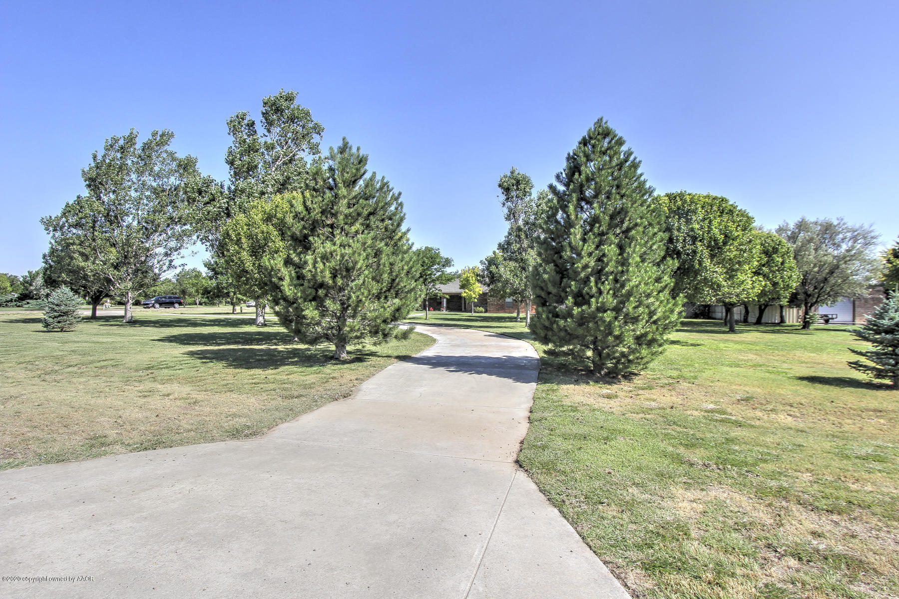 9000 Red Wing Road Amarillo, TX 79119 - Photo 4 of 33 a view of a yard with plants