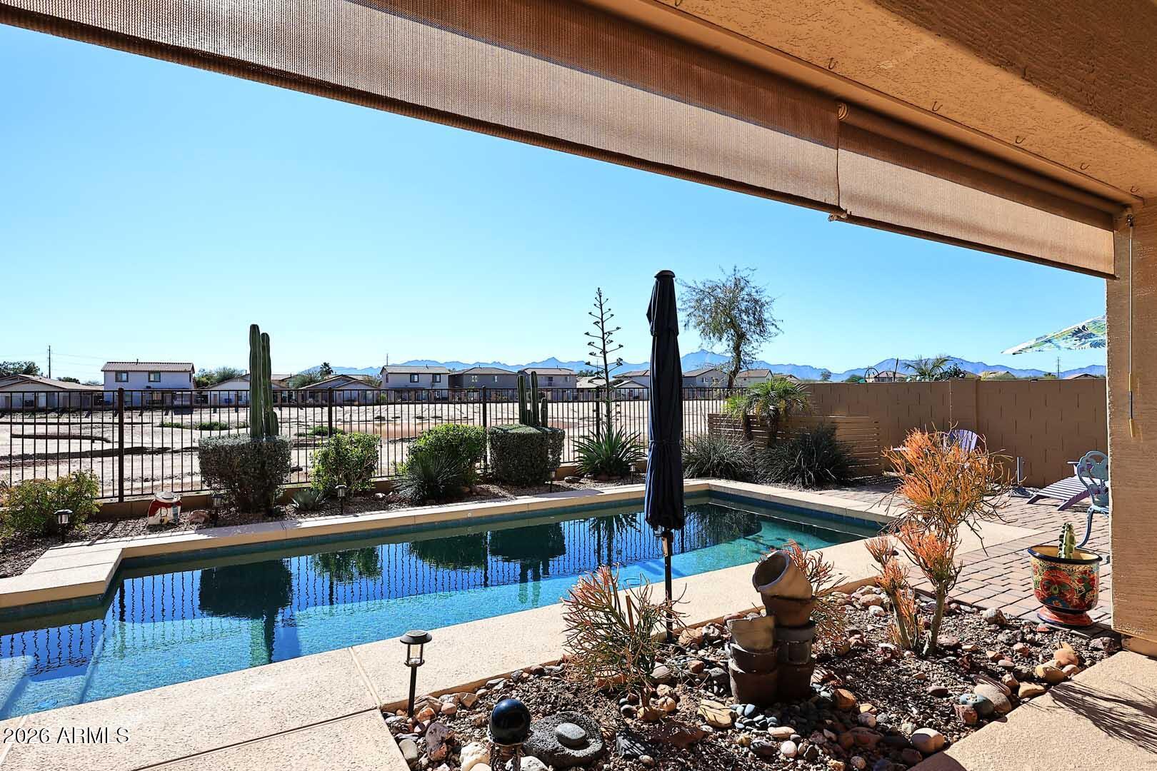 5507 West Carson Road Laveen, AZ 85339 - Photo 33 of 49 Covered Patio-Pool View