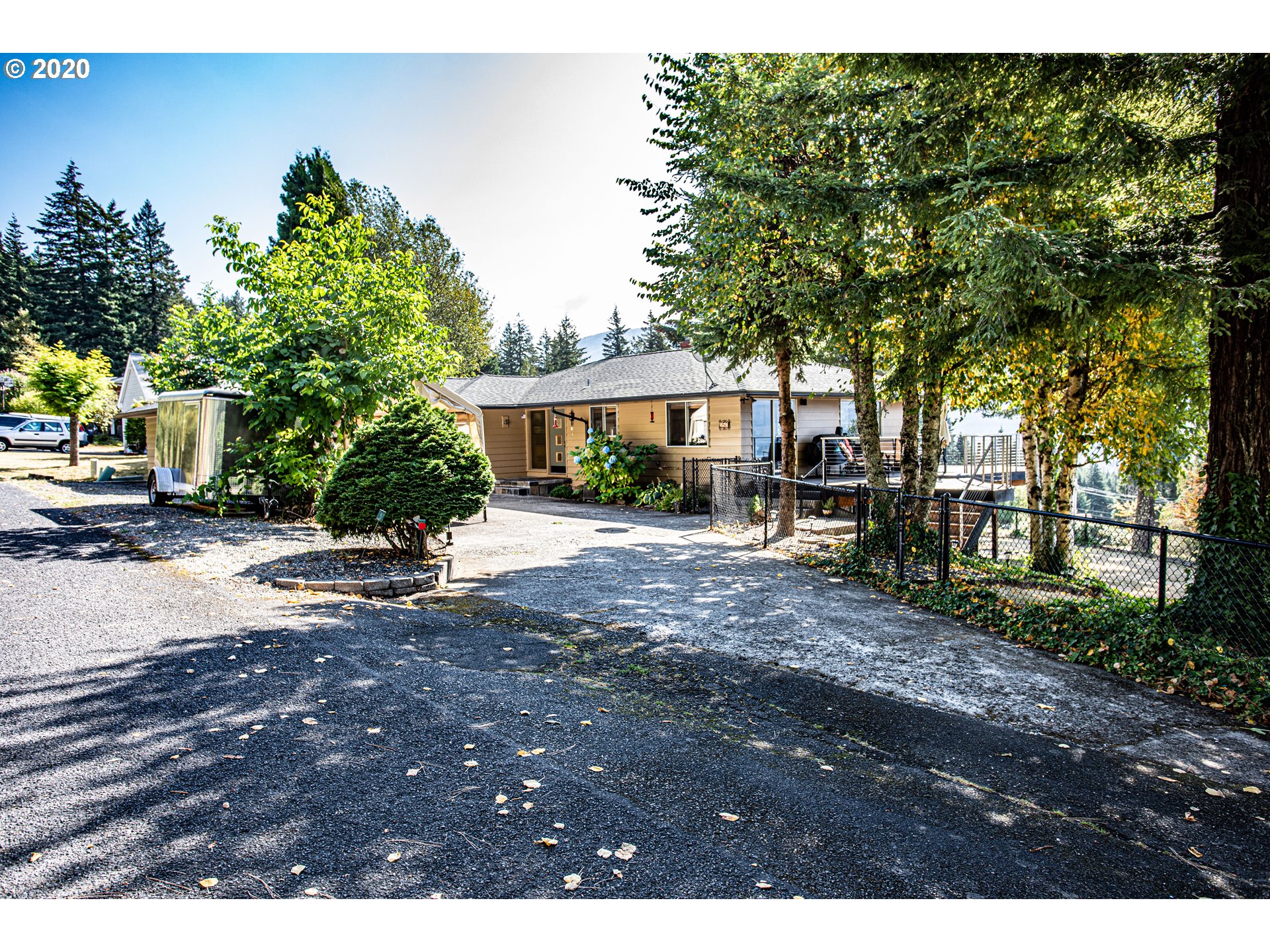 250 Ridgecrest Drive Stevenson, WA 98648 - Photo 2 of 32 a view of house with outdoor space and trees