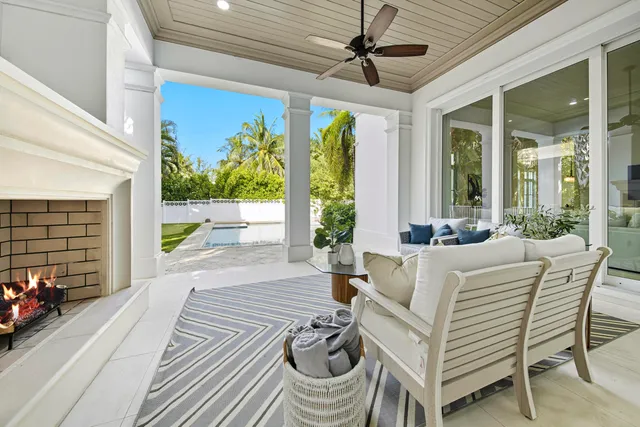 a view of a house with a swimming pool