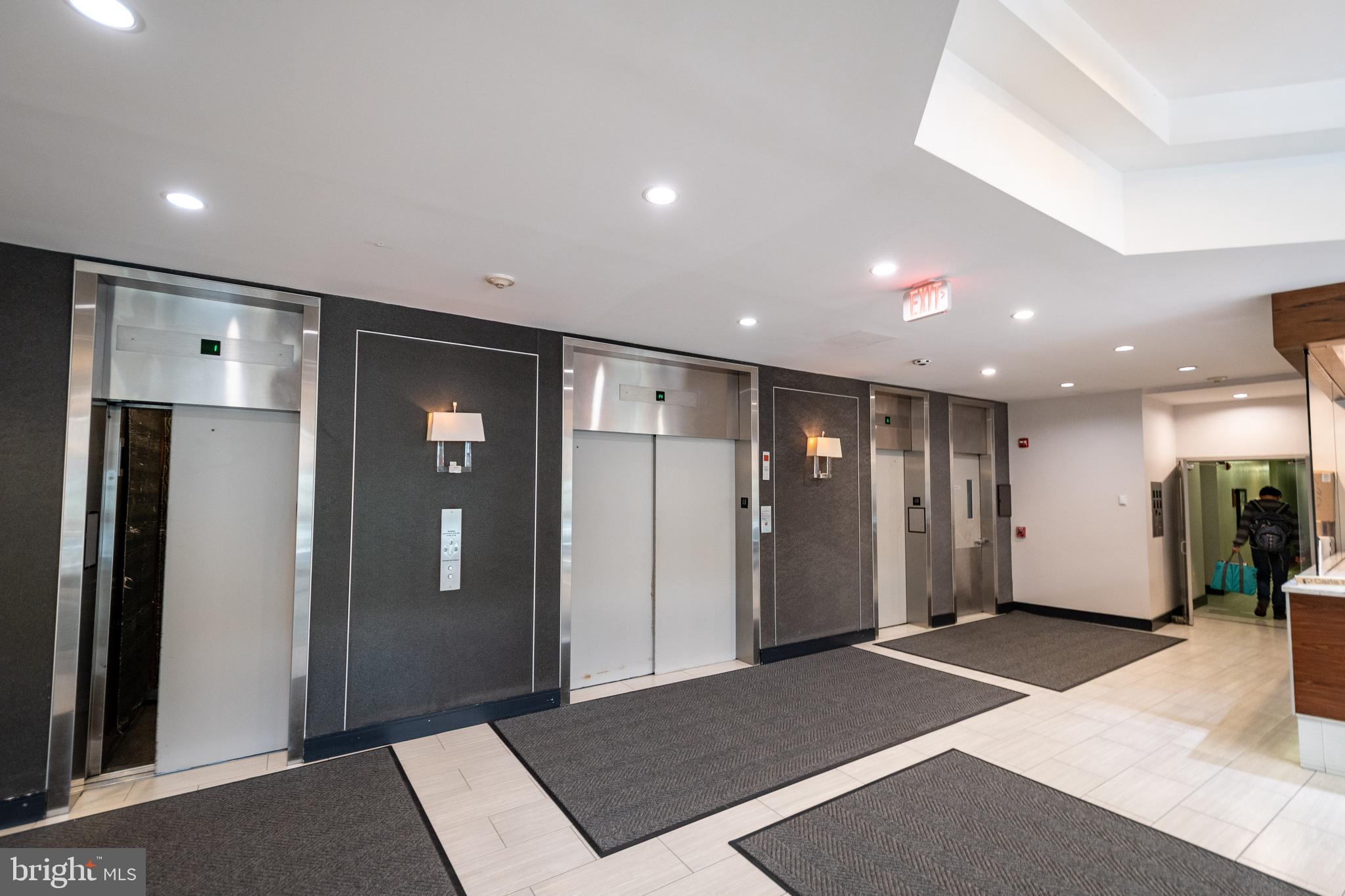 1225 Martha Custis Drive, Unit 502 Alexandria, VA 22302 - Photo 24 of 24 a view of a hallway with wooden floor