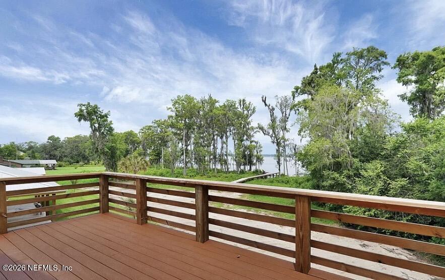 159 Mays Cove Road East Palatka, FL 32131 - Photo 37 of 49 a view of outdoor space with deck and yard