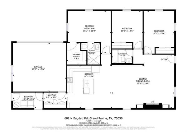 $365,000 | 602 North Bagdad Road, Grand Prairie, TX 75050