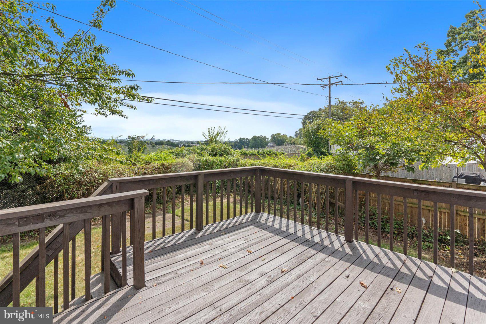 4407 Harcourt Road Baltimore, MD 21214 - Photo 39 of 39 Rear deck